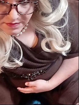 Sexy queen with big breasts engaged in sexual activity