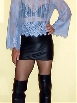 Tiny T Star, the Brazilian transsexual, is back in all her glory.
